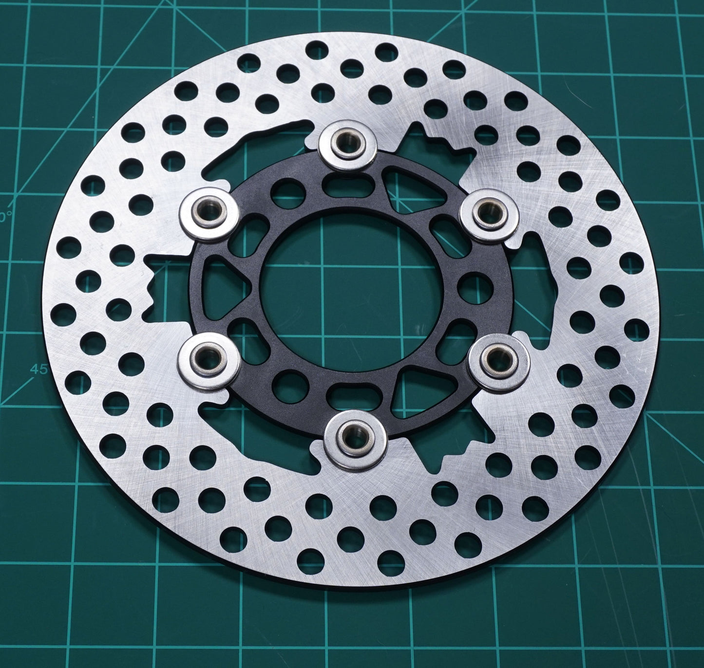 Hybrid Floating Brake Disc - 3x70mm bolt spacing
