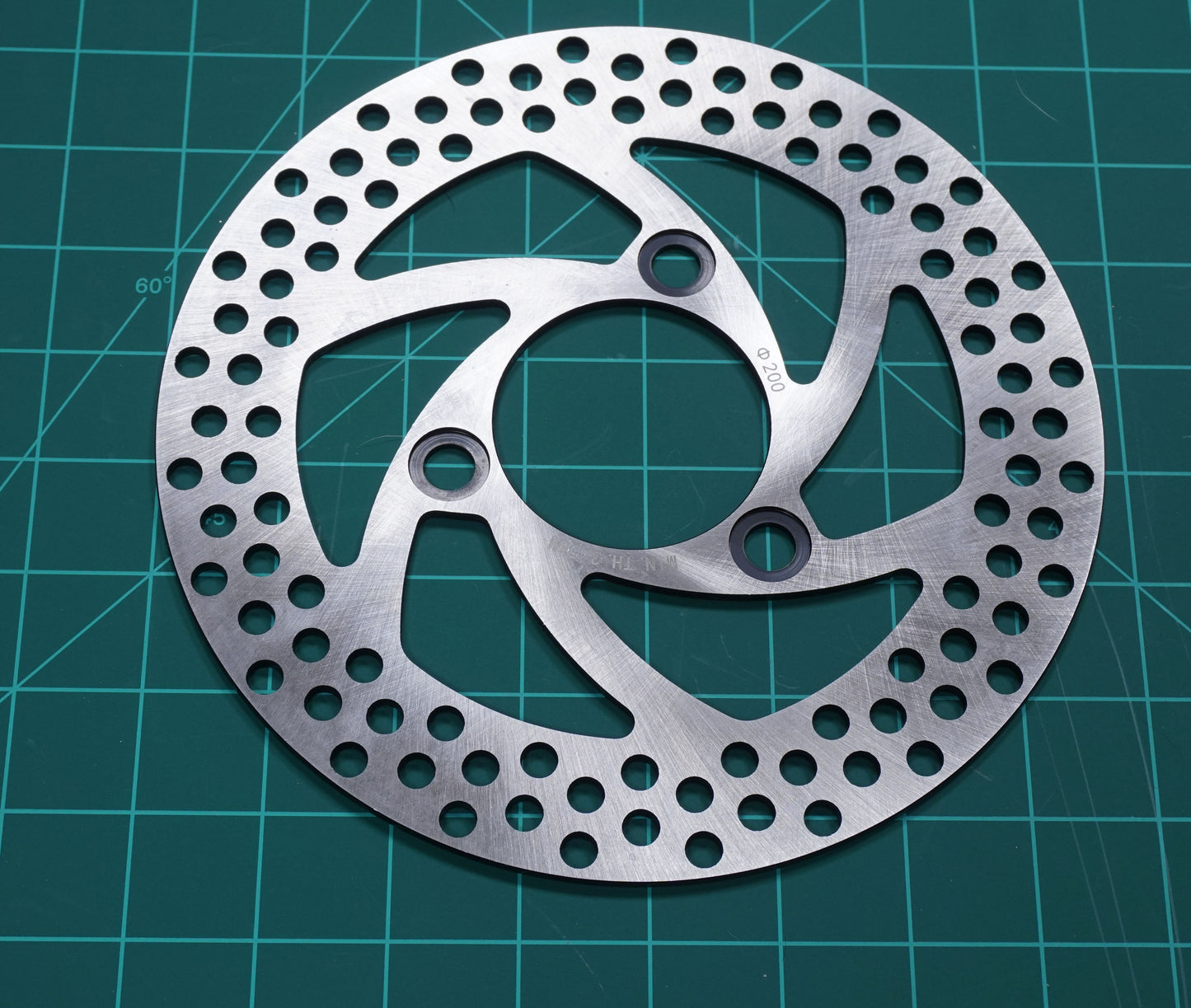 Solid brake disc - 3x70 MM