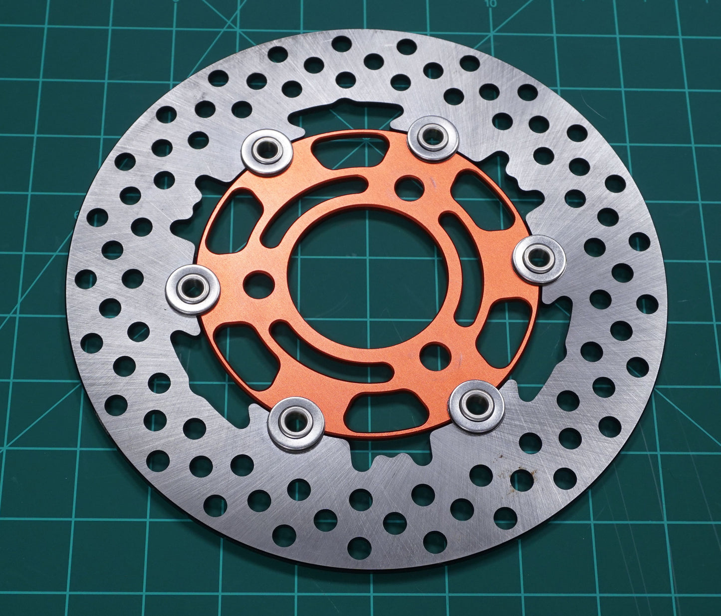 Hybrid Floating Brake Disc - 3x70mm bolt spacing
