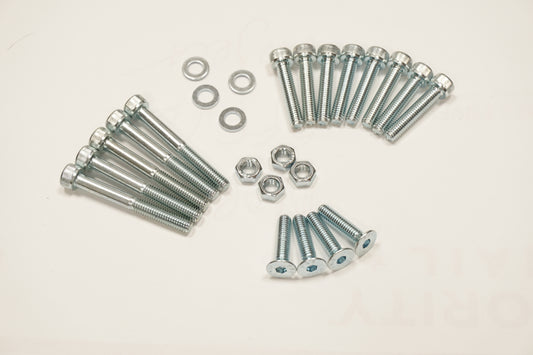 Premium zinc plated bolt set for E50
